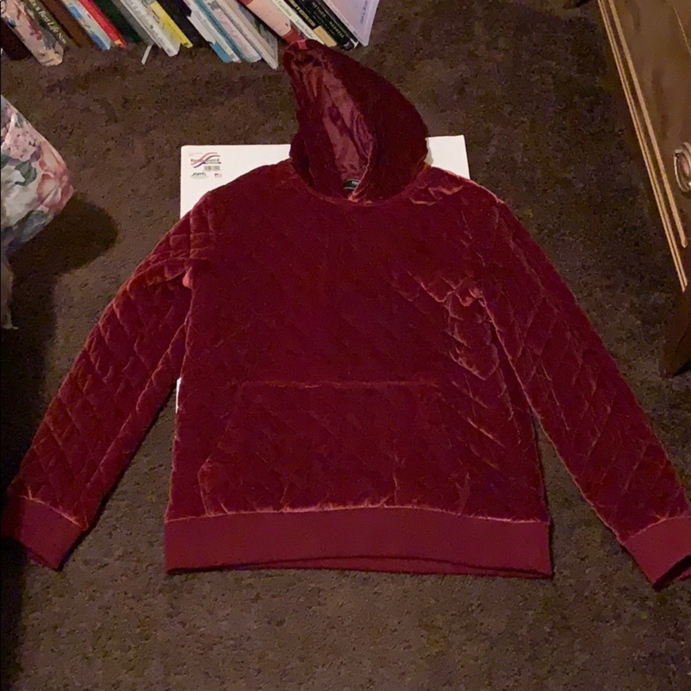 Forever 21 Men’s quilted hoodie